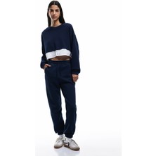 Koton Şardonlu Cepli Beli Bağcıklı Rahat Kalıp Jogger Eşofman Altı