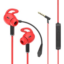 Kflg Ak-P9 ​​3.5mm Kulaklık-Kırmızı
