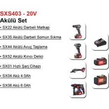 Stechend SXS403 Set (SX22/SX32/SX44/SX52 1*4 Ah-1*6 Ah)
