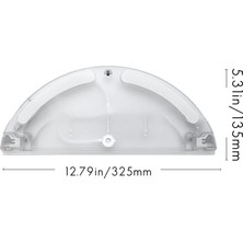 Luxuriles D9 Elektrikli Süpürge Için Su Tankı Paspas Bezi Bez Değiştirme Takımı Parçaları (Yurt Dışından)