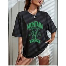 Malkoçbey Bordo Oyaka Oversize Unisex Swetşhirt