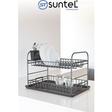 Suntel Katlanabilir Iki Katlı Tabaklık