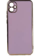 Galaxy A04E Kılıf Kflg Bark Kapak-Lila