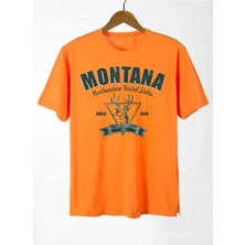 Baskılı Oversize Bisiklet Yaka Sweatşhirt