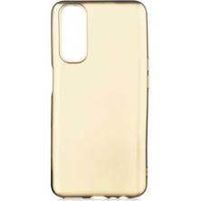 Realme 7 Kılıf Kflg Premier Silikon Kapak-Gold