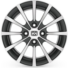 Kormetal KM 214 6,0X14" PCD:4108 ET:20 CH:65,1 BD Jant 4 Adet