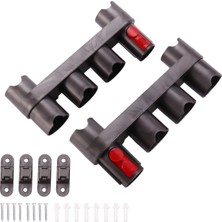 Luxuriles 2 Adet Elektrikli Süpürge Aksesuar Tutucu V15 V12 V11 V10 V8 V7 Ek Duvara Monte Alet Düzenleyici (Yurt Dışından)