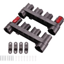 Luxuriles 2 Adet Elektrikli Süpürge Aksesuar Tutucu V15 V12 V11 V10 V8 V7 Ek Duvara Monte Alet Düzenleyici (Yurt Dışından)
