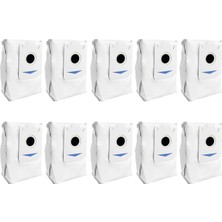 Luxuriles X5 PRO/MAX/X5/X2S Robot Süpürge Için 10 Adet Toz Torbası Yedek Parça Çöp Torbalarını Değiştirin (Yurt Dışından)