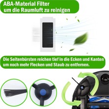 Luxuriles T30 Pro OMNI/T30 Omni Robot Süpürge Ana Yan Fırça Hepa Filtre Paspas Bezi Toz Torbası Aksesuarları (Yurt Dışından)