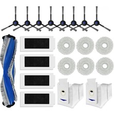 Luxuriles Debot T30 Pro Omni, Omnı, M12 Pro+ Parçaları Ana Yan Fırça Hepa Filtre Paspas Bezi Toz Torbaları (Yurt Dışından)