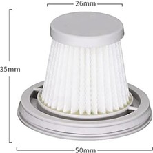 Luxuriles 8 Adet Hepa Filtre Elektrikli Süpürge Mini El Tipi Hepa (Yurt Dışından)