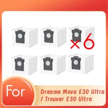 Luxuriles E30 Ultra / Trouver Süpürge Aksesuarları Için 6 Adet Toz Torbası Uzun Ömürlü ve Iyi Çalışmak Için Üretilmiştir (Yurt Dışından)
