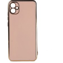 Galaxy A04E Kılıf Kflg Bark Kapak-Rose Gold