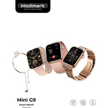Wodimark Kadın Akıllı Saat  G9 Mini Flamingo Ios ve Android Uyumlu 41MM
