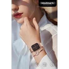 Wodimark Kadın Akıllı Saat  G9 Mini Flamingo Ios ve Android Uyumlu 41MM