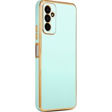 Galaxy M23 Kılıf Kflg Bark Kapak-Mavi Açık