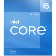 Intel Core i5 12400F 2,5 GHz 18 MB Cache 1700 Pin İşlemci