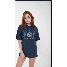 Malkoçbey Beautıful 3 Kelebek Baskılı Kapüşonlu Sweatshirt
