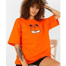 Malkoçbey Gazete Baskılı Oversize Unisex O Yaka Swaetşhirt