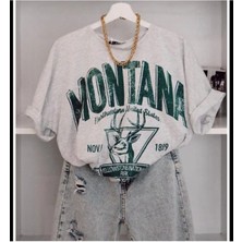 Malkoçbey  Oversize Unisex O Yaka Swaetşhirt