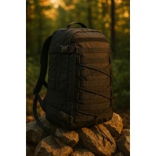 Taktik Sırt Çantası 50L - Askeri Tip Outdoor Kamp ve Spor Çantası (Su Geçirmez, Siyah)