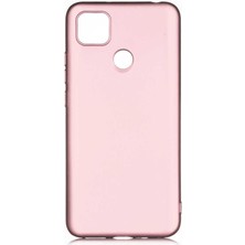 Xiaomi Redmi 10A Kılıf Kflg Premier Silikon Kapak-Rose Gold