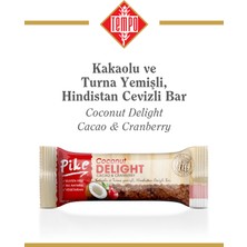 Pike Kakaolu ve Turna Yemişli Hindistan Cevizli Bar 32 G x 12 Adet