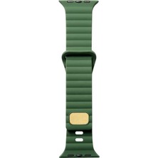 Watch 38MM Uyumlu Krd-73 Uyumlu Kordon Kflg - Koyu Yeşil