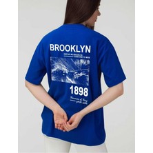 Malkoçbey Brokliyn Baskılı T-Shirt