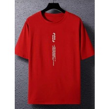 Los Angeles Sırt Baskılı O Yaka Oversize Unisex Basic T-Shirt