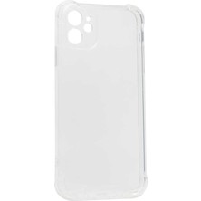 iPhone 11 Uyumlu Kflg Kamera Korumalı Nitro Anti Shock Silikon-Renksiz
