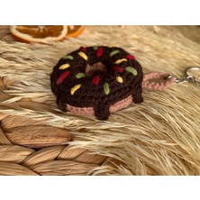 BetSel Hediyelik Örgü Donat Anahtarlık / Çanta Süsü