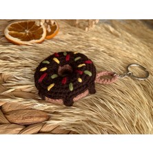 BetSel Hediyelik Örgü Donat Anahtarlık / Çanta Süsü