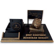 Masaüstü Isimlik ve Kartvizitlik Öğretmen, Sınıf Öğretmeni, Okul Müdürü, Müdür Yardımcısı Hediye