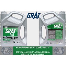 GRAT-610405 - Motor Yağı 5 Litre 10W40 Yarı Sentetik Apı Sl / Cf