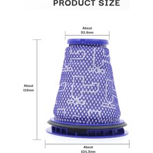Luxuriles Big Ball CY22 CY23 CY24 CY25 CY18 Elektrikli Süpürge Hepa Değişimi Için Ön Filtre (Yurt Dışından)