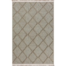 Karmen Halı Loop Lp005a Bej Halı Dekoratif Sisal Bukle Tozsuz Antialerjik Modern Salon Halısı Koridor Iskandinav