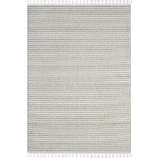 Karmen Halı Wool WL002A Bej Sisal Bukle Dekoratif Kabartmalı Tozsuz  Salon Halısı Koridor