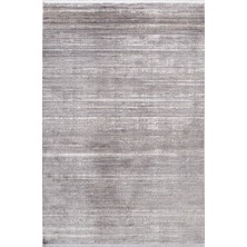 Cosmos CS002A Gri Halı Modern Detaylı Pamuk Taban Viskon Tozuaz Salon Yatak Odası Koridor Halısı