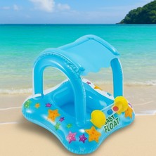 Nunu Gölgelikli ve Oyuncaklı Baby Float Bebek Yüzme Simidi