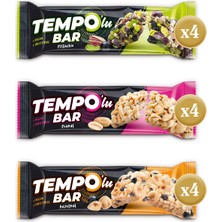 Tempolu Bar Karma Kutu x 12 Adet (3 Çeşit)