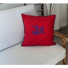 Fi Atelier Mercan Nakışlı Kırlent