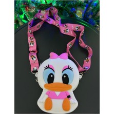 Daisy Duck Model Silikon Çanta & Cüzdan