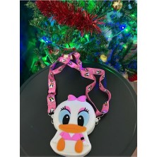 Daisy Duck Model Silikon Çanta & Cüzdan