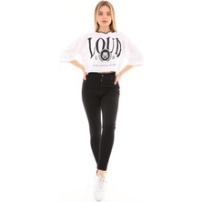 The Bark Kadın Skinny Jean Pantolon 1031-231 Siyah