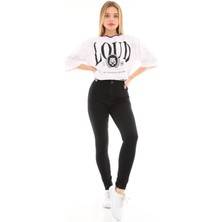 The Bark Kadın Skinny Jean Pantolon 1031-551 Siyah