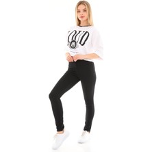 The Bark Kadın Skinny Jean Pantolon 1031-551 Siyah