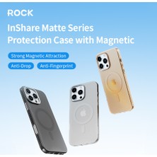 Rock Iphone 16 Pro Max Matte Magsafe Silikon Kılıf