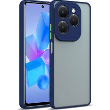 Infinix Hot 40I Kılıf Kflg Hux Kapak-Lacivert